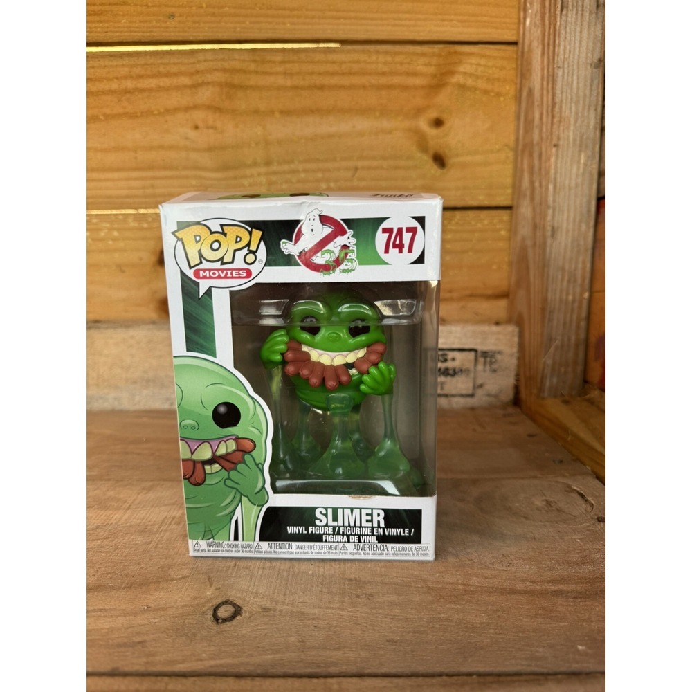 Funko‎ POP! GhostBusters 35 Slimer With Hotdogs 747 NEW